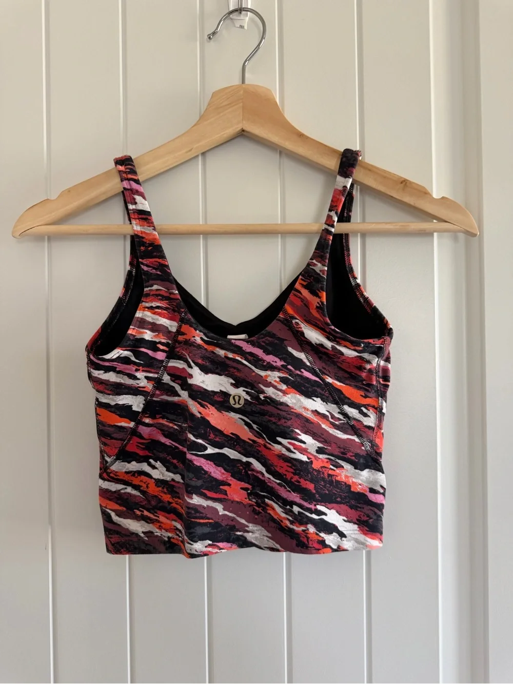 Lululemon Lunar New Year Align Tank Top Tiger Tide Smoky Red Size 2 Sporty